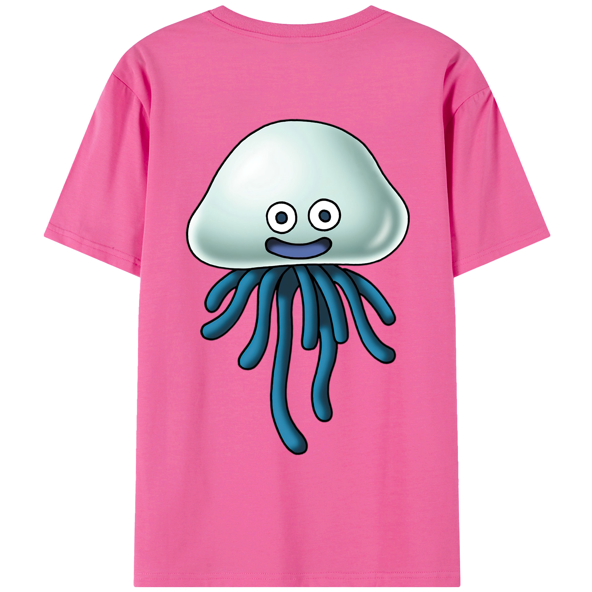 （画像用） ドラゴンクエスト Doragon Kuesuto Dragon Quest レディース半袖Tシャツ(バックプリント)